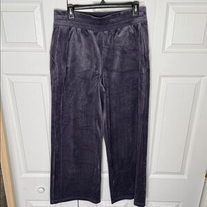 lululemon Scuba Mid-Rise Wide-Leg Velvet Pant Nightfall Size L